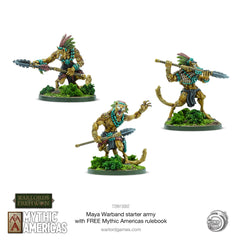 Maya Warband Starter Army with FREE Mythic Americas Rulebook